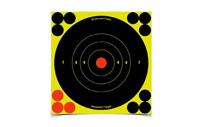 Shoot-n-c 6 In Bullseye 12 Pk