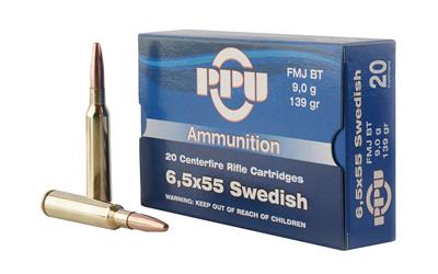 6.5x55 Swedish 139gr Fmj 20rd