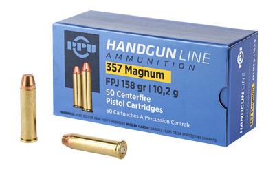 Ppu 357mag Fpj 158gr 50/500