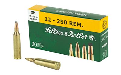 S And B Ammo .22-250 Remington