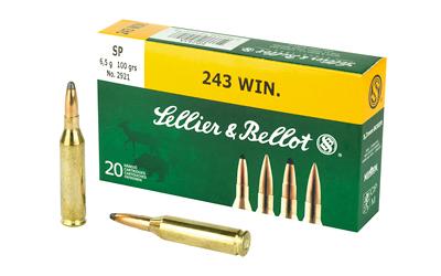 S And B Ammo .243 Win. 100gr. Sp