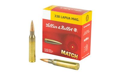 S And B Ammo .338 Lapua Mag Match