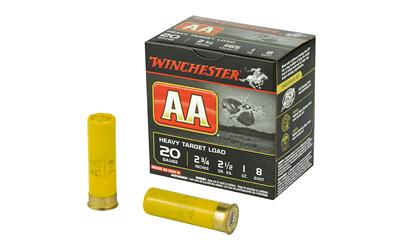 Win Aa Trgt 20ga 2.75in #8 25/250