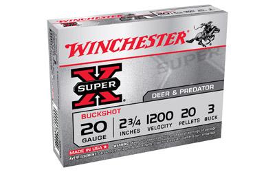 20 Ga 2 3/4 In 3 Buckshot