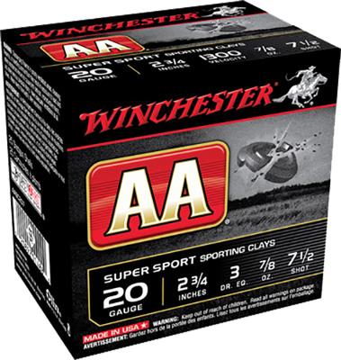 Win Ammo Aa Target 20ga. 2.75in