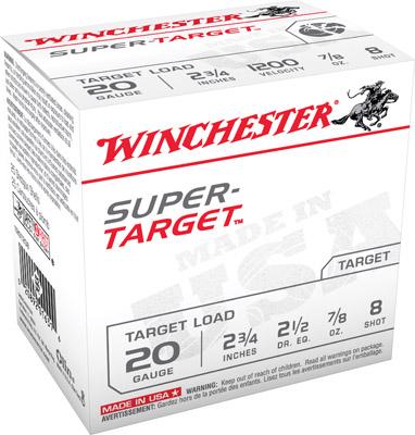 Win Ammo Super Target 20ga.