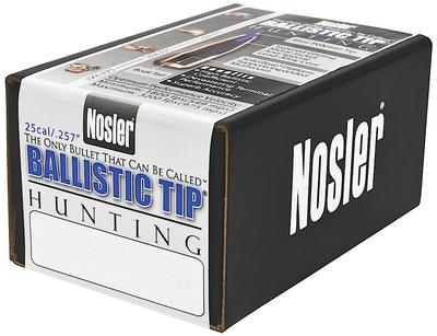 Nosler Bullets 25 Cal .257