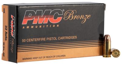 Pmc Ammo .32acp 60gr. Jhp