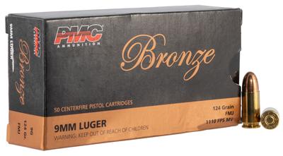 Pmc Ammo 9mm Luger 124gr. Fmj