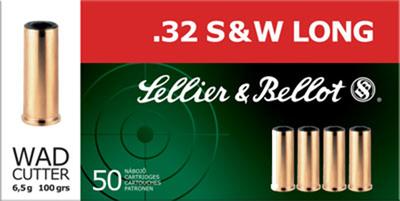 S And B Ammo .32sw Long