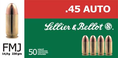 S And B Ammo .45gap 230gr. Fmj-rn