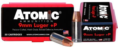 Atomic Ammo 9mm Luger +p
