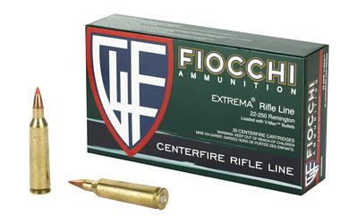 Fiocchi 22-250rem 55gr Vmax 20/200