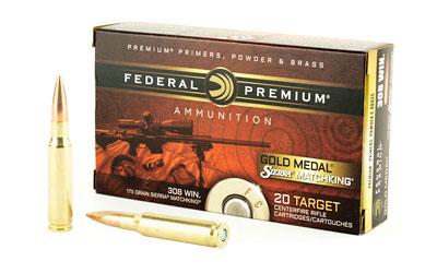 Fed Ammo Gold Medal .308 Win.