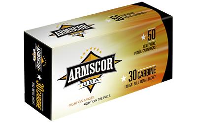 Armscor Ammo .30 Carbine 110gr